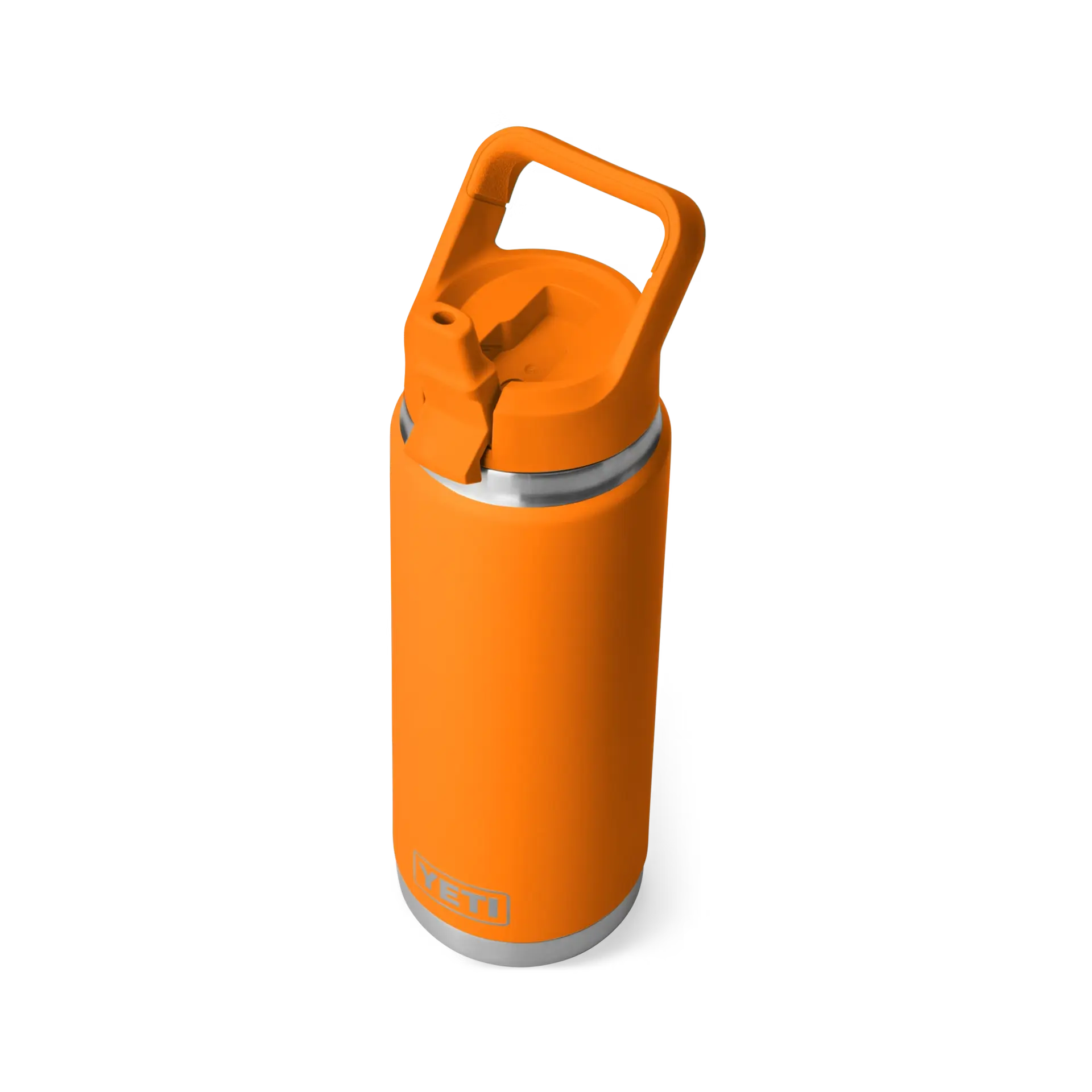 Rambler 26 Oz Water Bottle With Straw Cap - King Crab Orange