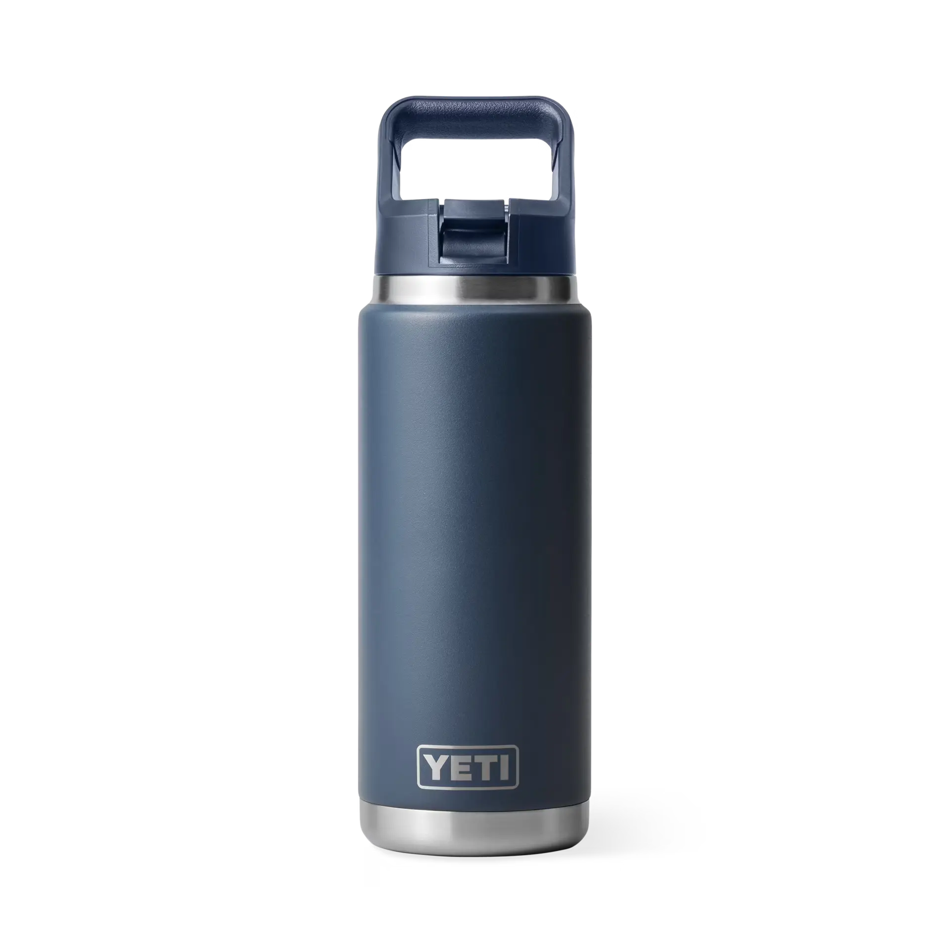Rambler 26 Oz Water Bottle With Straw Cap - Navy