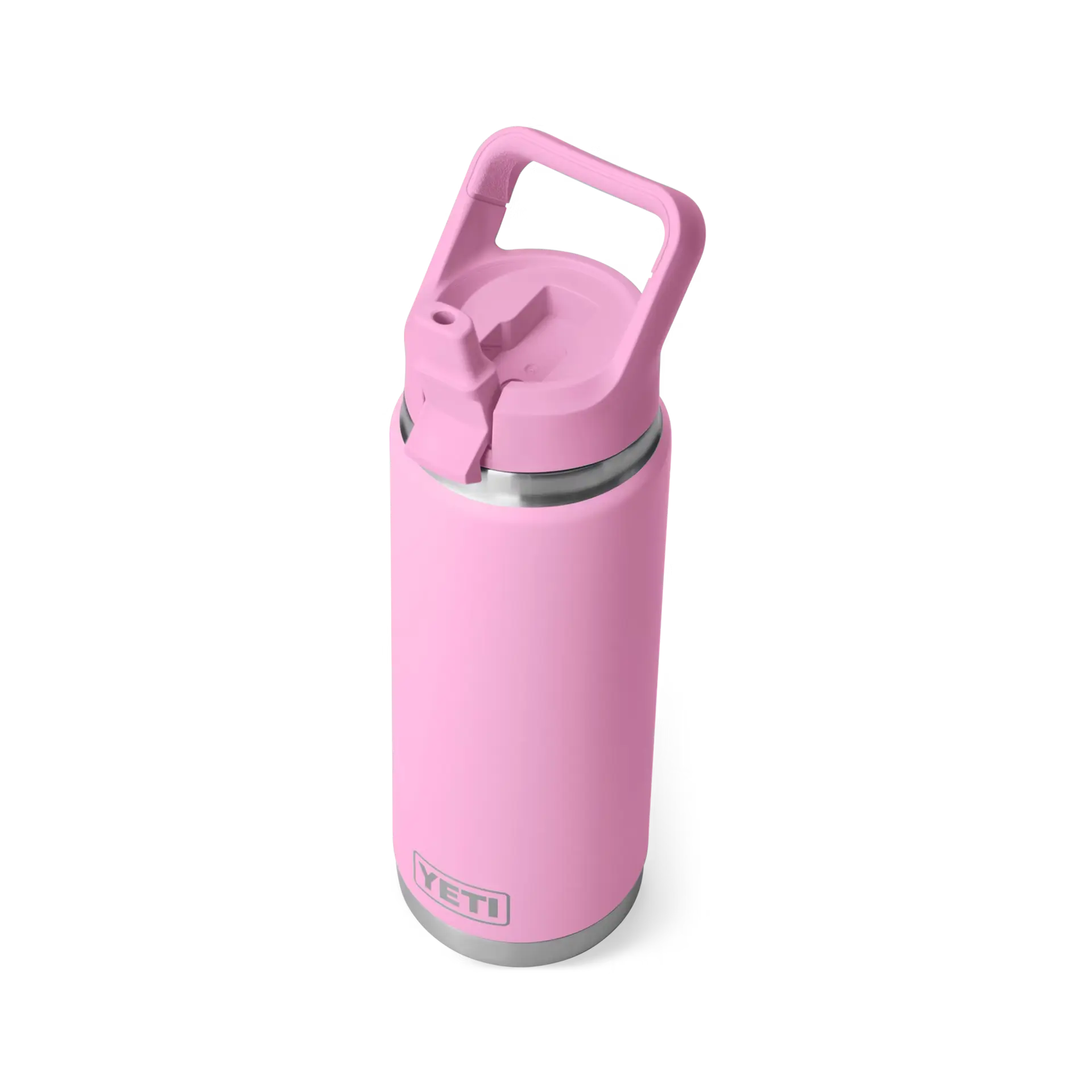 Rambler 26 Oz Water Bottle With Straw Cap - Power Pink
