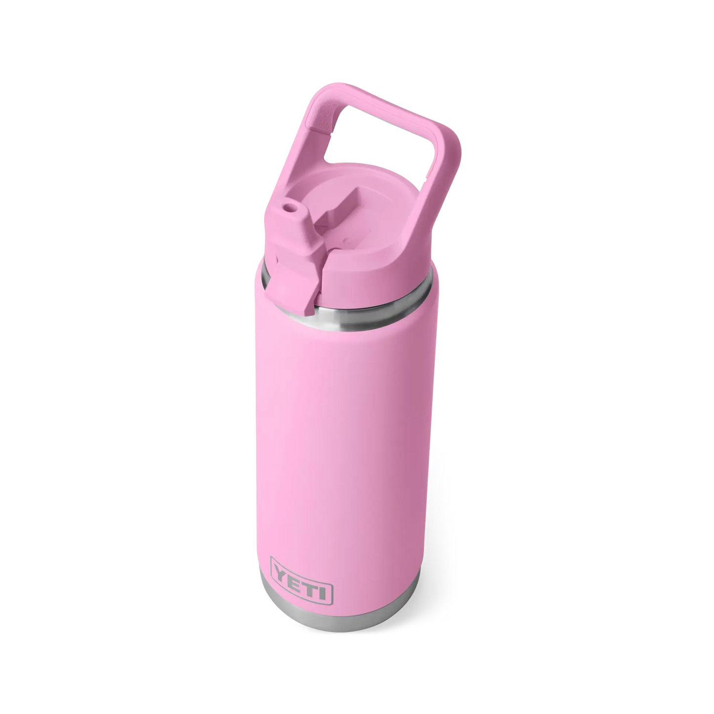 Rambler 26 Oz Water Bottle With Straw Cap - Power Pink