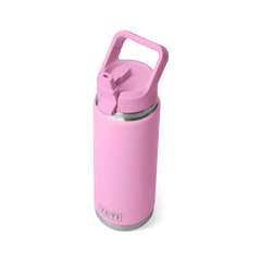 Rambler 26 Oz Water Bottle With Straw Cap - Power Pink