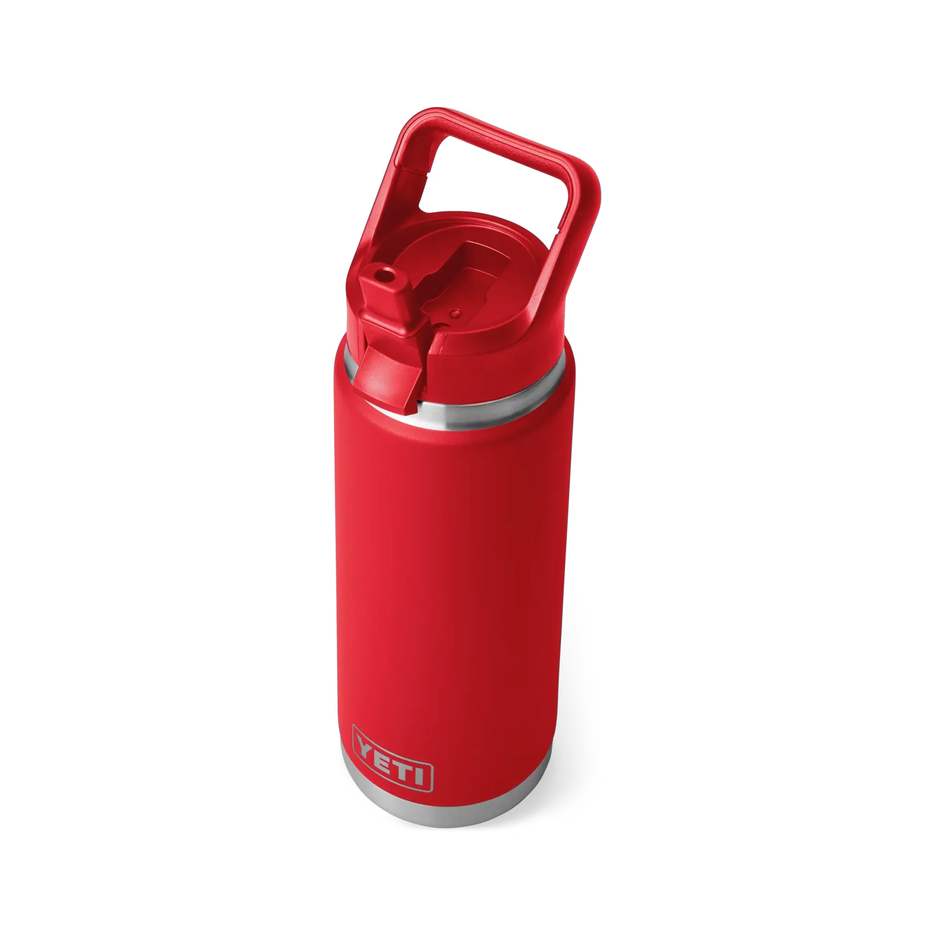 Rambler 26 Oz Water Bottle With Straw Cap - Red Rescue