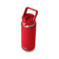 Rambler 26 Oz Water Bottle With Straw Cap - Red Rescue