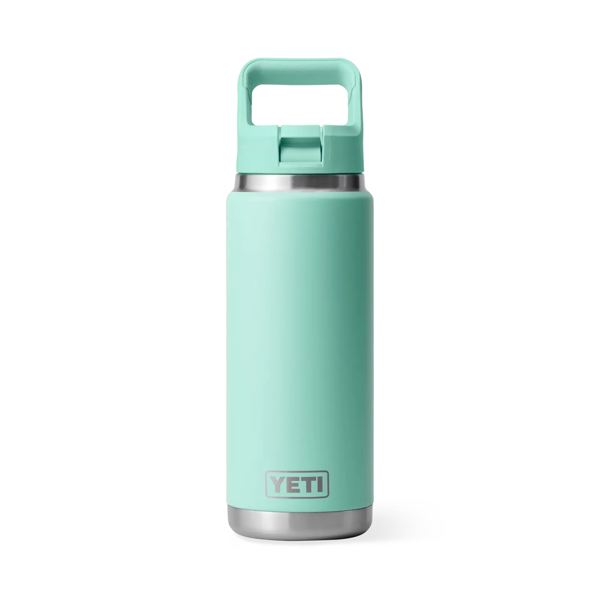Rambler 26 Oz Water Bottle With Straw Cap - Seafoam