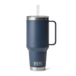 YETI Rambler 42 oz Straw Mug - Navy - YETI Rambler - Image 1