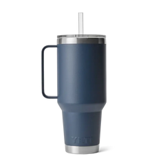 YETI Rambler 42 oz Straw Mug - Navy - YETI Rambler - Image 2