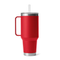 YETI Rambler 42 oz Straw Mug - Rescue Red - YETI Rambler - Image 2