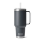 YETI Rambler 42 oz Straw Mug - Charcoal - YETI Rambler - Image 1
