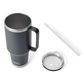 YETI Rambler 42 oz Straw Mug - Charcoal - YETI Rambler - Image 3