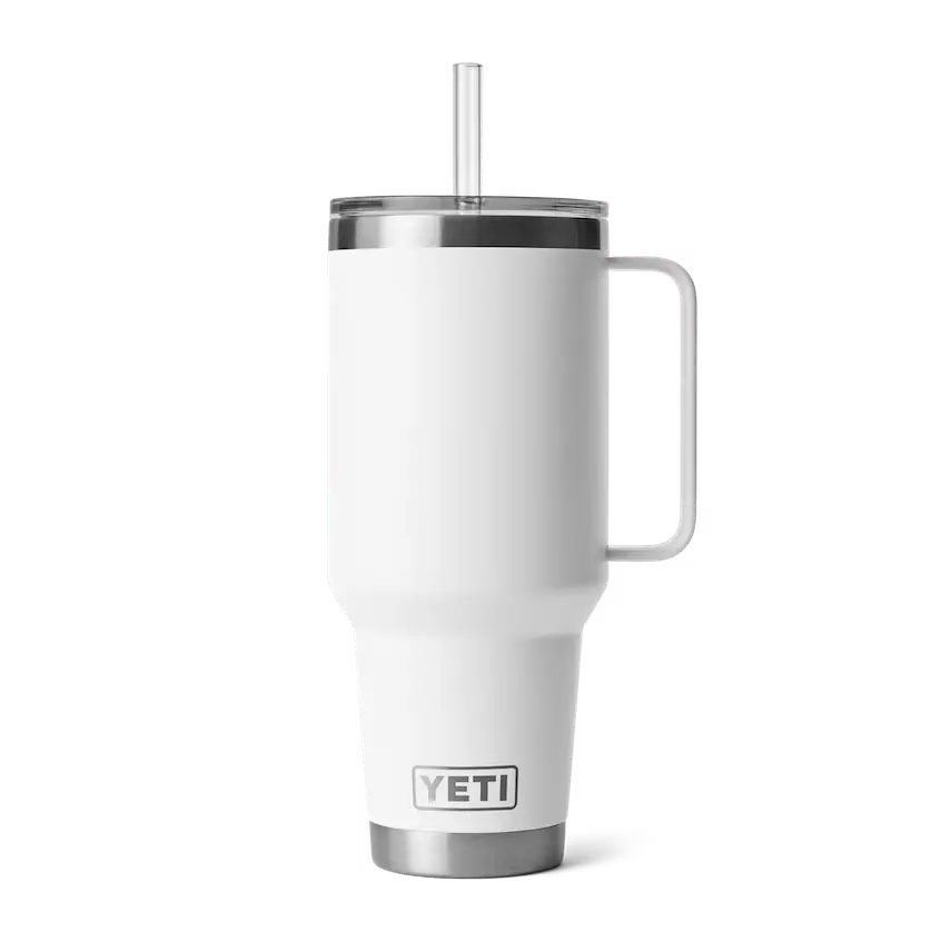 YETI Rambler 42 oz Straw Mug - White - YETI Rambler - Image 1