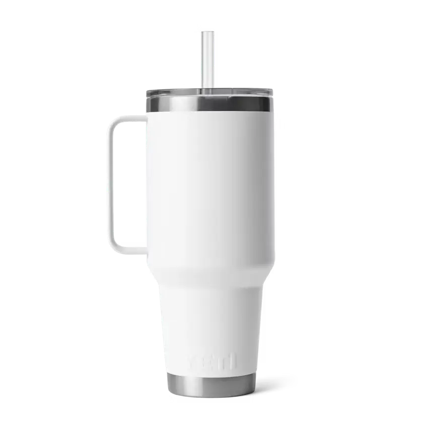 YETI Rambler 42 oz Straw Mug - White - YETI Rambler - Image 2