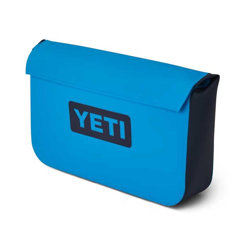 YETI SideKick Dry 3L Gear Case in Big Wave Blue.