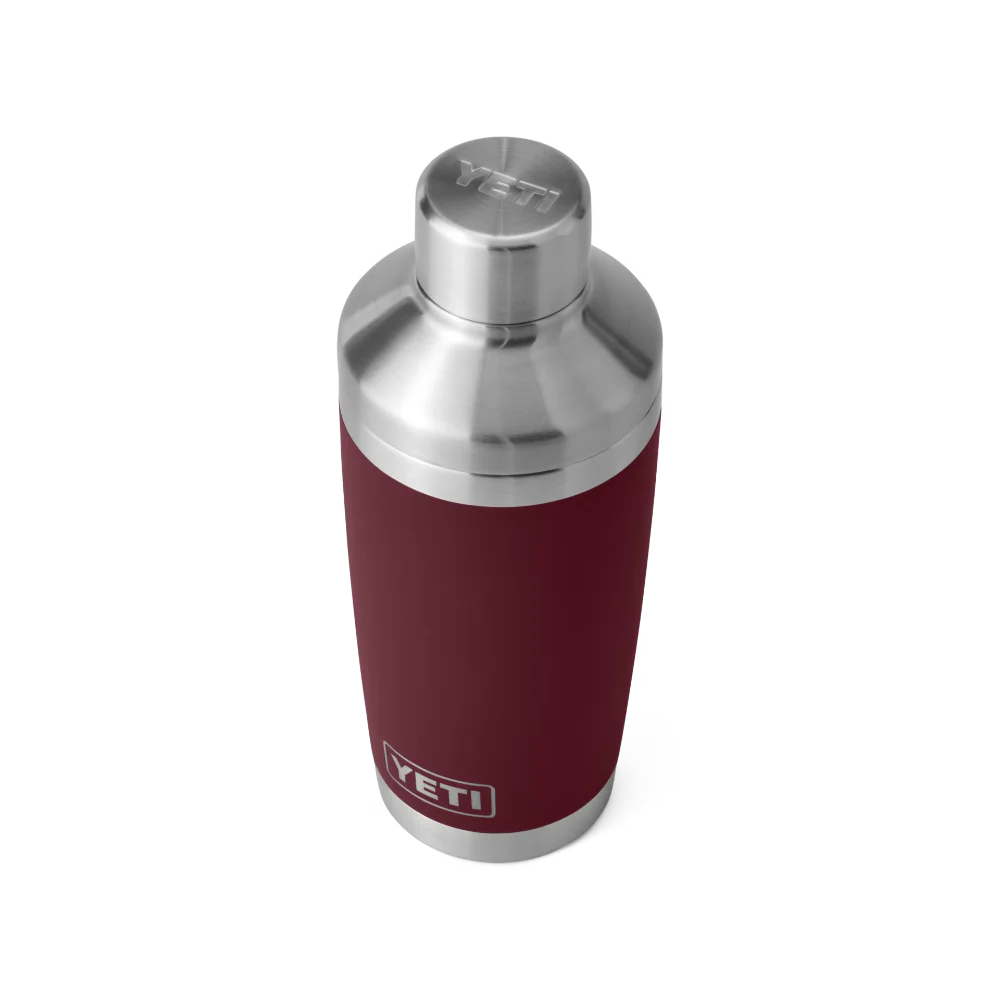 YETI Rambler 20 oz Cocktail Shaker in color Wild Vine Red.