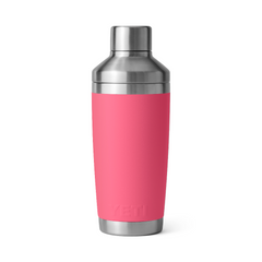 YETI Barware Rambler 20 oz Cocktail Shaker in color Tropical Pink.