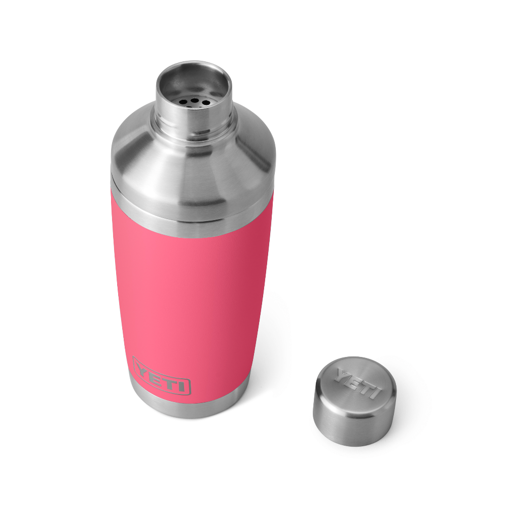 YETI Barware Rambler 20 oz Cocktail Shaker in color Tropical Pink.