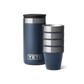 Navy blue YETI Shot glasses and travel case.