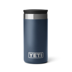 Navy blue YETI Shot glasses travel case.