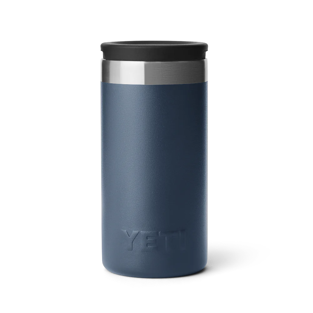 Navy blue YETI Shot glasses travel case.