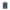 A navy blue flask with a silver top, and silver YETI logo on the front.