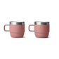 Rambler 6 oz Mug (2 Pack) in Sandstone Pink.