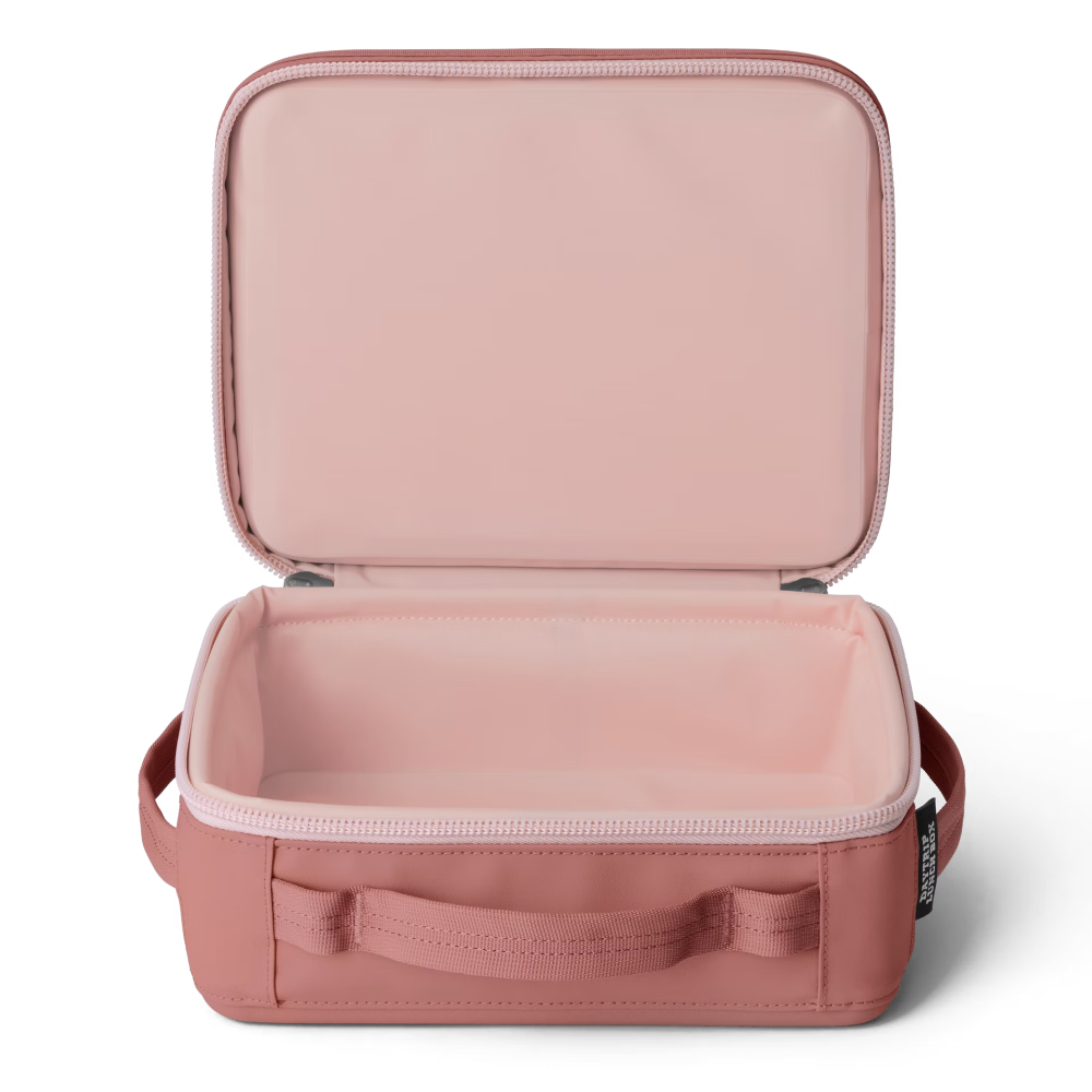 YETI Daytrip Lunch Box in Sandstone Pink.