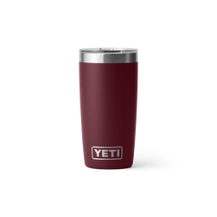 Rambler 10 Oz Tumbler With Magliser Lid in color Wild Vine Red.