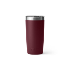 Rambler 10 Oz Tumbler With Magliser Lid in color Wild Vine Red.