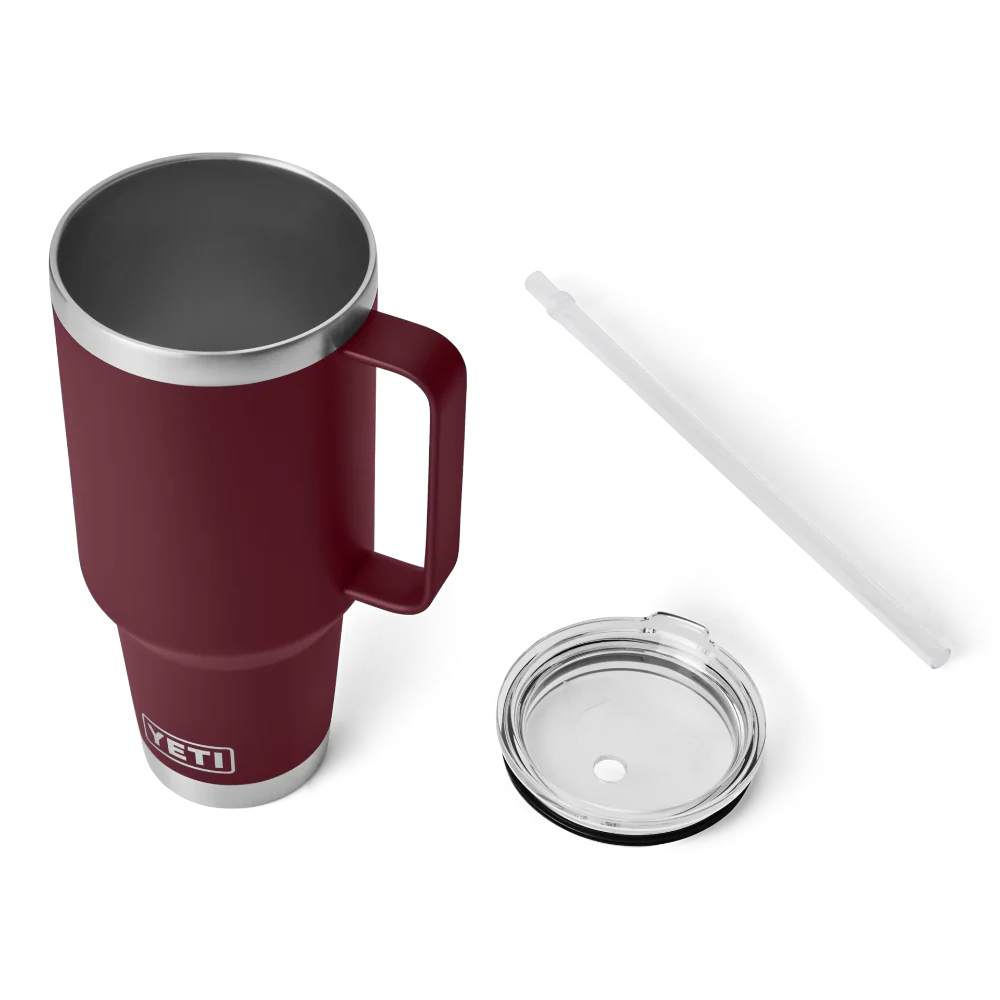 YETI Rambler 42 oz Straw Mug - Wild Vine Red