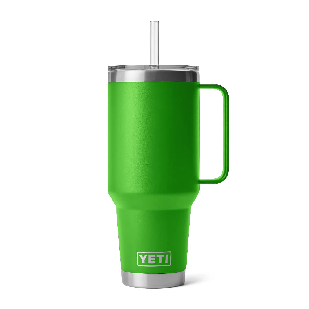 YETI Rambler 42 oz Straw Mug - Canopy Green - YETI Rambler - Image 1