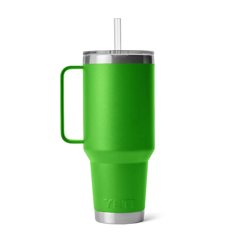 YETI Rambler 42 oz Straw Mug - Canopy Green - YETI Rambler - Image 2