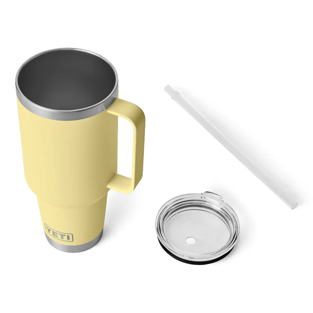 YETI Rambler 42 oz Straw Mug - Daybreak Yellow - YETI Rambler - Image 3