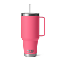 YETI Rambler 42 oz Straw Mug - Tropical Pink - YETI Rambler - Image 1