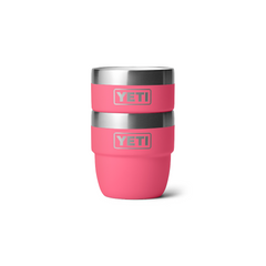 YETI Rambler 4 Oz Cups (2 Pack) in color Tropical Pink.
