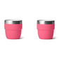 YETI Rambler 4 Oz Cups (2 Pack) in color Tropical Pink.