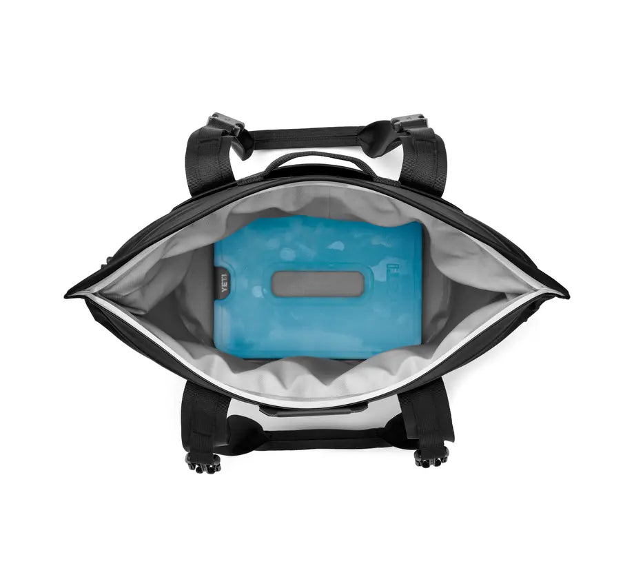 Hopper M15 Tote Soft Cooler - Black - YETI - Image 5