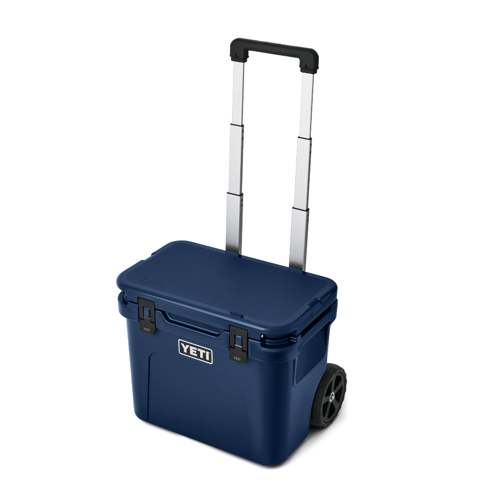 YETI Roadie 32 Wheeled Cooler in Navy.