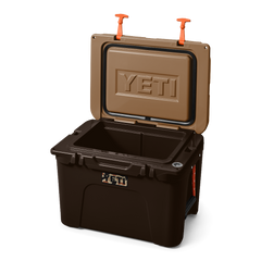 Limited edition YETI Tundra 35 cooler in color Wetlands Brown.