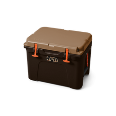 Limited edition YETI Tundra 35 cooler in color Wetlands Brown.