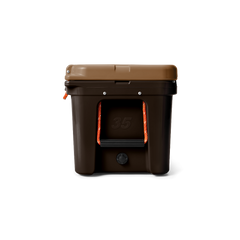 Limited edition YETI Tundra 35 cooler in color Wetlands Brown.