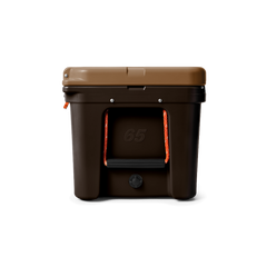 Limited edition YETI cooler, Tundra 65 hard cooler in color Wetlands Brown.