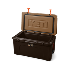 Limited edition YETI cooler, Tundra 65 hard cooler in color Wetlands Brown.