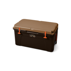 Limited edition YETI cooler, Tundra 65 hard cooler in color Wetlands Brown.