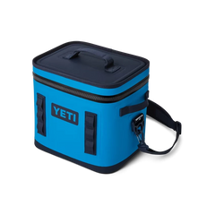YETI Hopper Flip 12 Soft Cooler in Big Wave Blue.