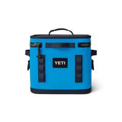 YETI Hopper Flip 12 Soft Cooler in Big Wave Blue.