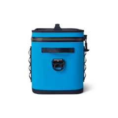 YETI Hopper Flip 18 Soft Cooler in Big Wave Blue.