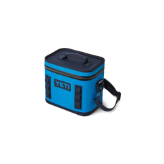 YETI Hopper Flip 8 Soft Cooler in Big Wave Blue.