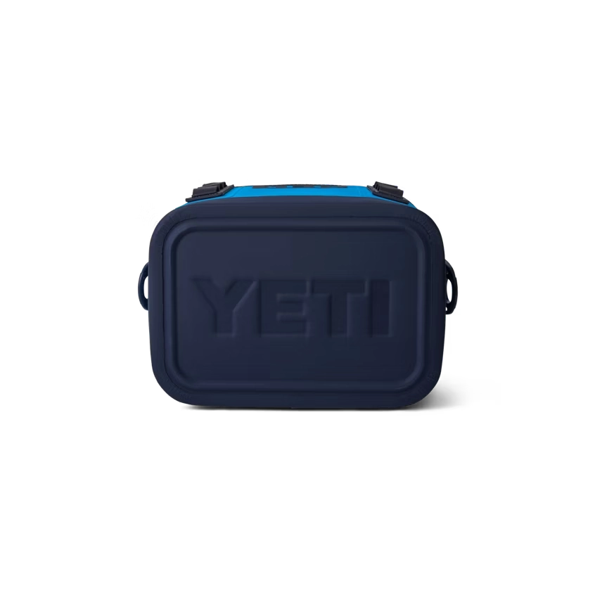 YETI Hopper Flip 8 Soft Cooler in Big Wave Blue.