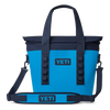 YETI Hopper M15 Tote Soft Cooler in Big Wave Blue.