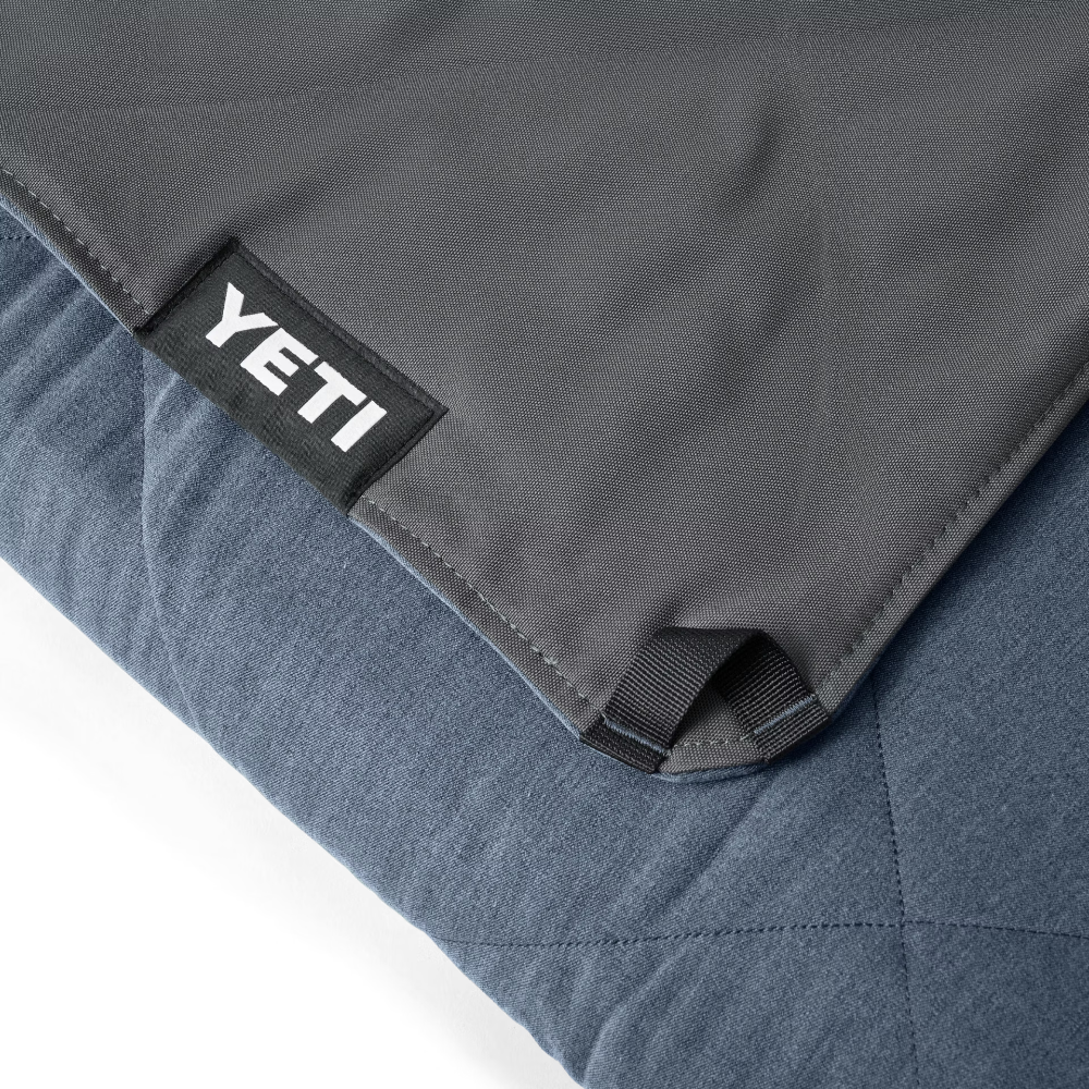 YETI Outdoors Lowlands Blanket in color Navy.