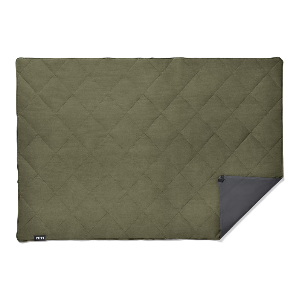 YETI Outdoors Lowlands Blanket in color Olive.